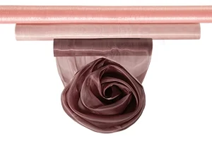 Szatén-organza anyagok